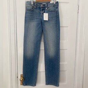 New with tags! Cello straight leg mid rise jeans